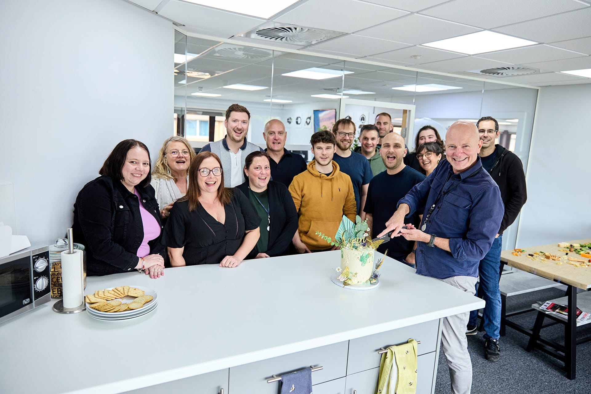 Celebrating 20 Years of Success cyan solutions team birthday