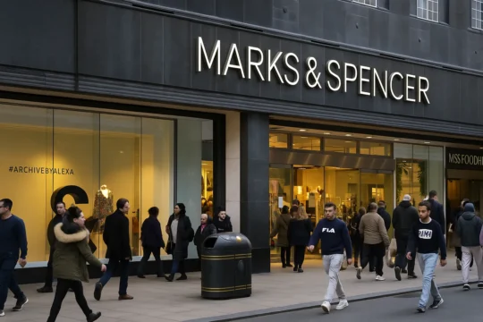 What Every Business Can Learn from the M&S Cyber Attack m&s shop front - m&s cyber attack