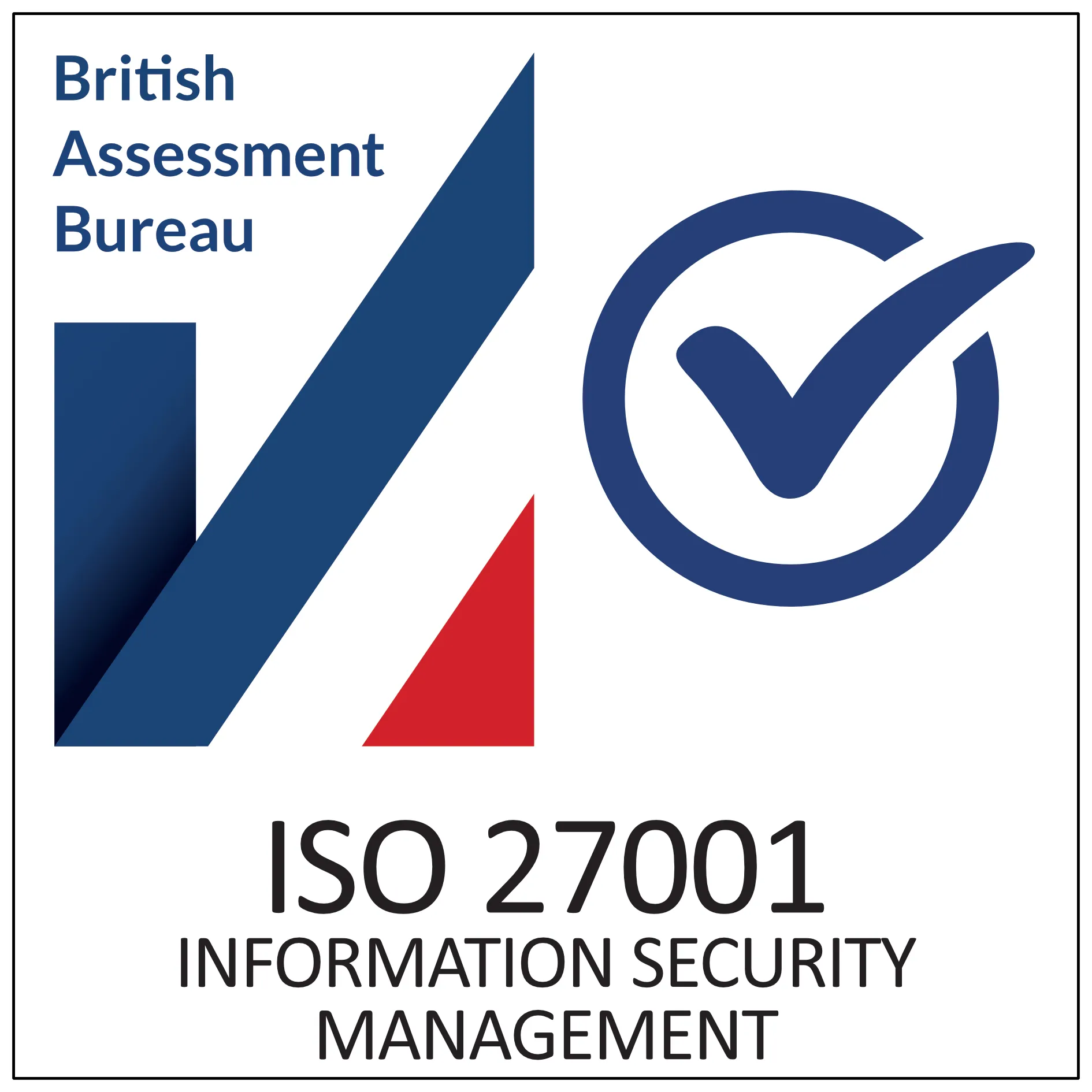Managed IT Support - CYAN Solutions ISO 27001 certification logo
