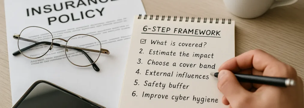 cyber insurance cover 6 step framework